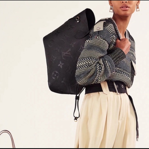 Brand New Louis Vuitton Neverfull MM Empreinte - Picture 10 of 15